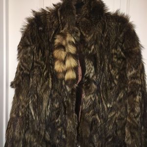Authentic Raccoon Fur Coat